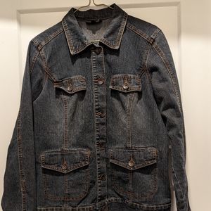 Contrast size Medium jean jacket